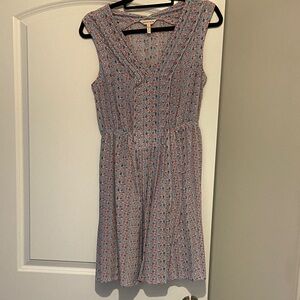 Rebecca Taylor Blue and Pink Floral Dress